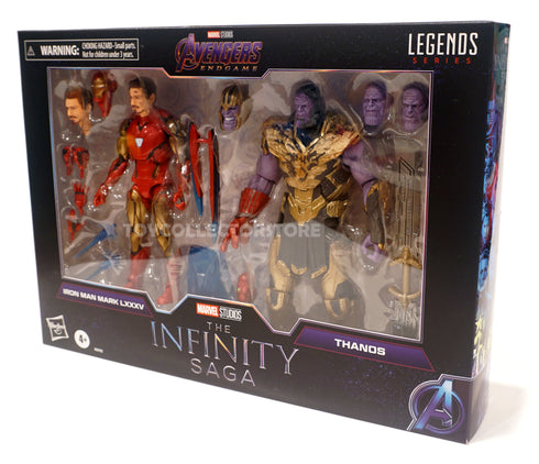 Marvel Avengers Iron man vs Thanos The Infinity Saga 6 inch action Figures